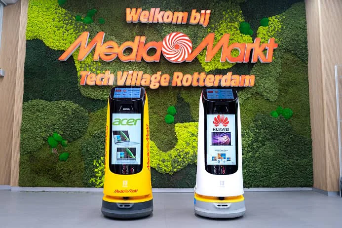 Media Markt’s Robotic Staff: KettyBot and BellaBot Set a New Standard for Retail Efficiency