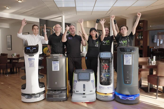 Pudu Robots Enhances Service Efficiency at Parkhotel in Austria
