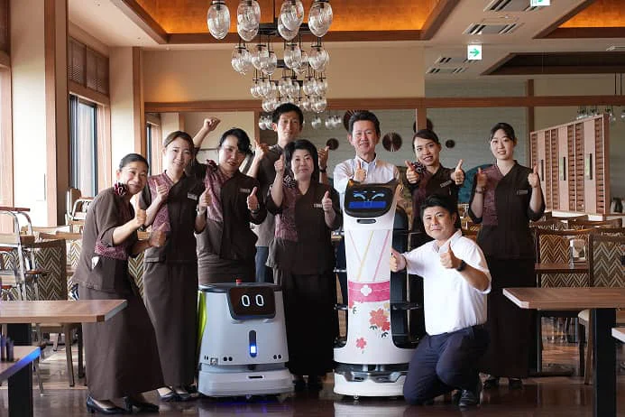 Ryugujo Spa Hotel Mikazuki Partners with Pudu Robotics to Explore the Beauty of Traditional Japanese Style Merged with Cutting-Edge Technology